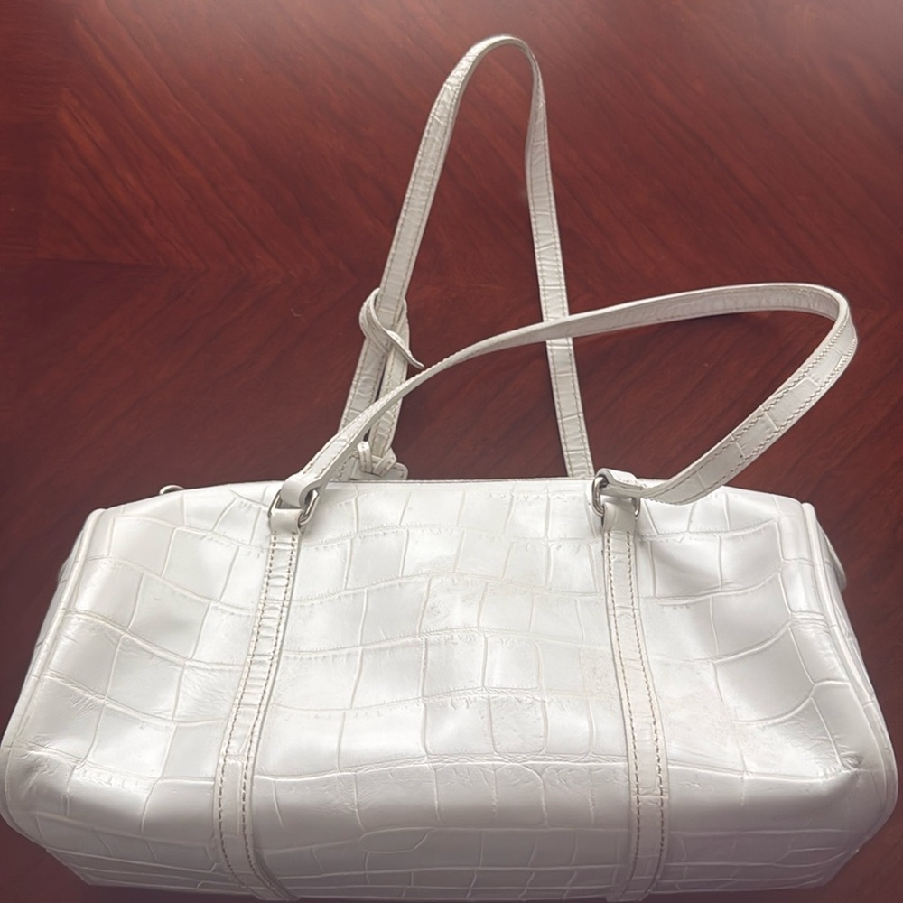 Croco Embossed Leather Dooney and Burke bag